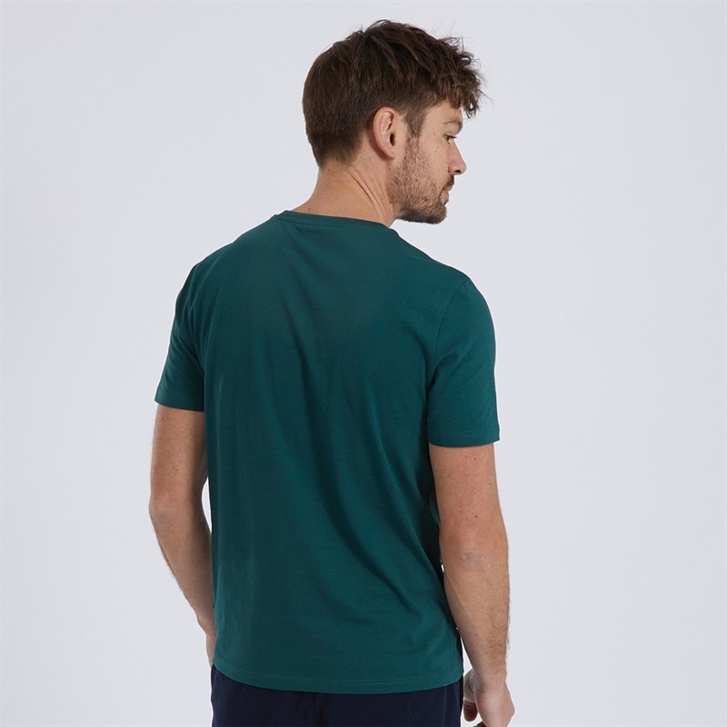 Tokyo Laundry Mens Bruton T-Shirt Botanical Green - Image 2