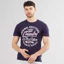 Tokyo Laundry Mens Bruton T-Shirt Navy