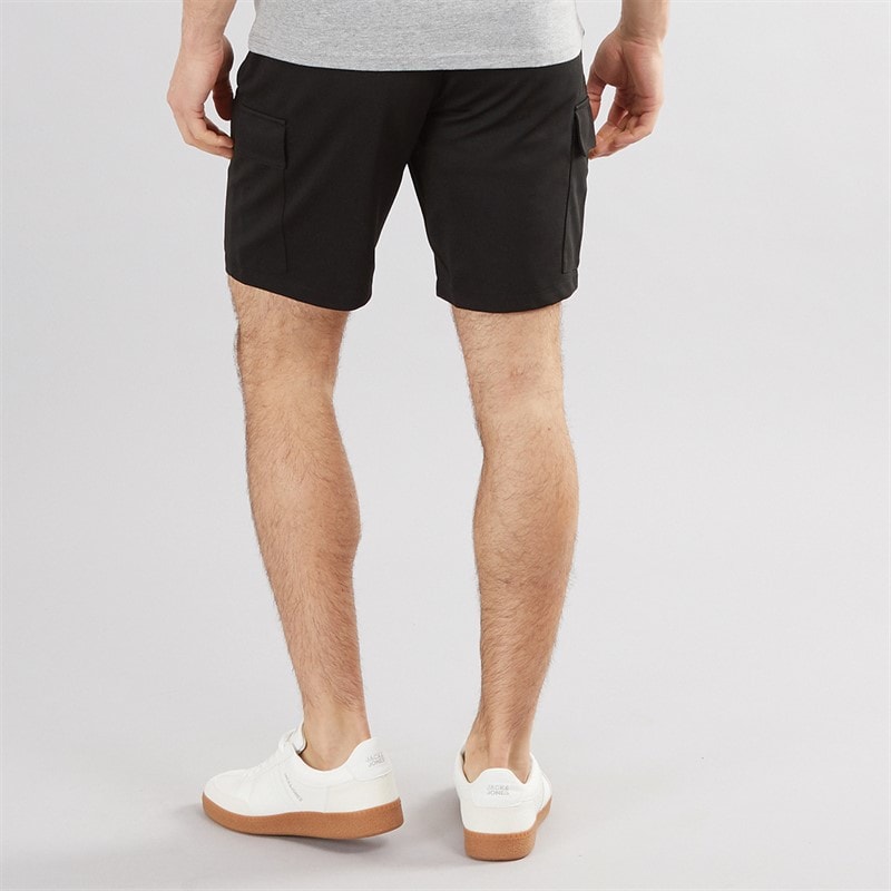 Tokyo Laundry Mens Brent Cargo Shorts Black - Image 2