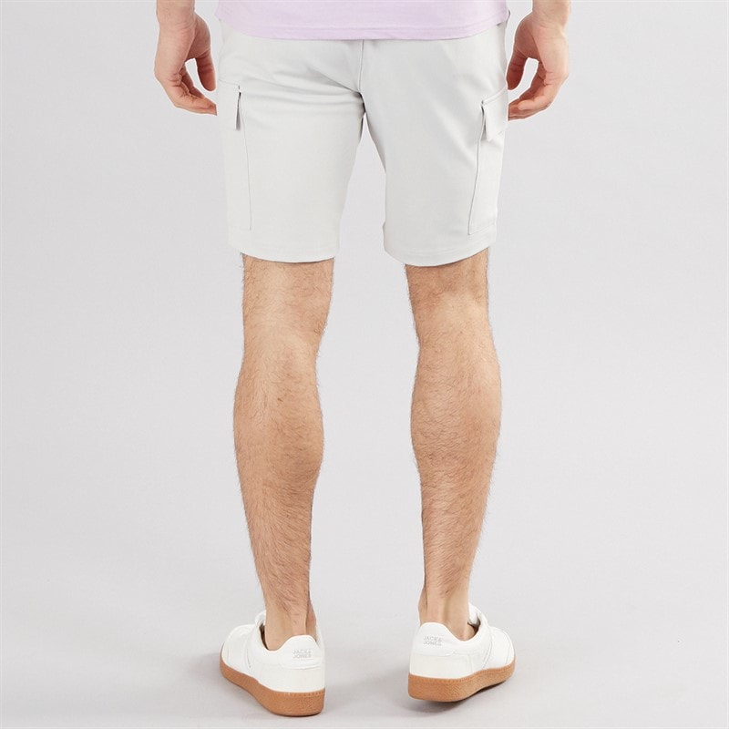 Tokyo Laundry Mens Brent Cargo Shorts Cream - Image 2