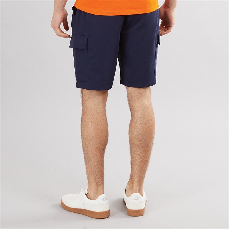Tokyo Laundry Mens Brent Cargo Shorts Blue - Image 2