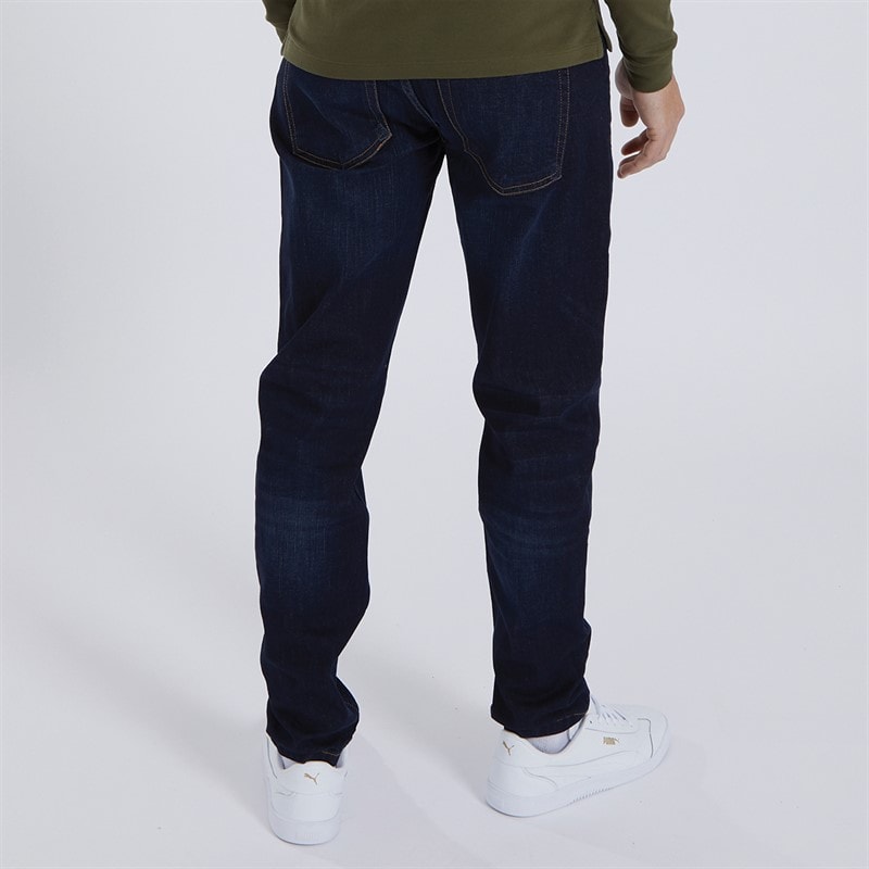 Tokyo Laundry Mens Nicaragua Slim Fit Jeans Dark Indigo - Image 2