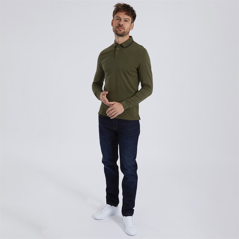 Tokyo Laundry Mens Nicaragua Slim Fit Jeans Dark Indigo - Image 4