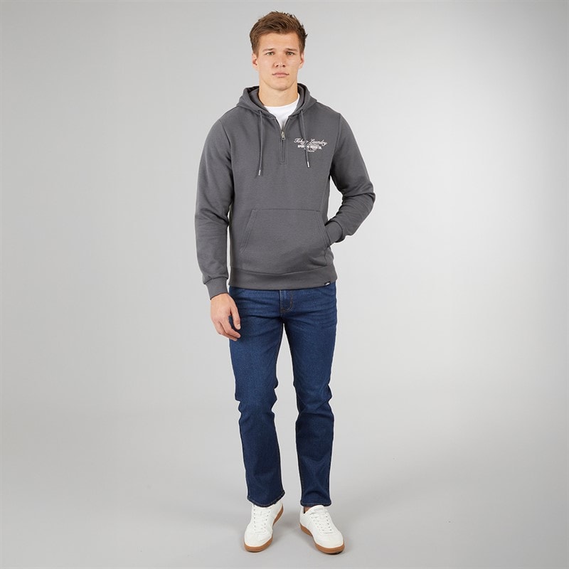Tokyo Laundry Mens Morar Hoodie Grey - Image 4