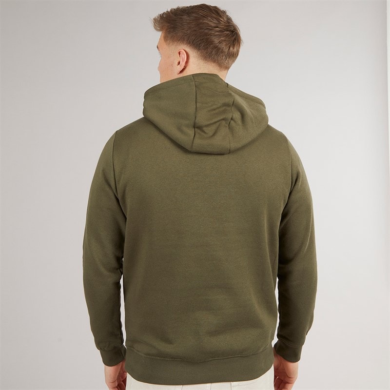 Tokyo Laundry Mens Cawthorn Hoodie Khaki - Image 2