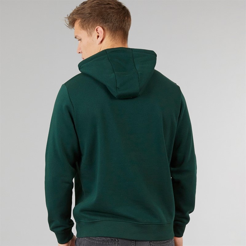 Tokyo Laundry Mens Otley Hoodie Green - Image 2