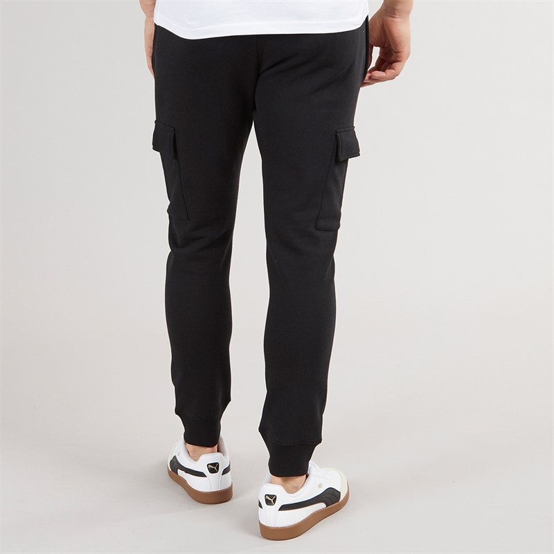 Tokyo Laundry Mens Veyle Cargo Joggers Black - Image 2