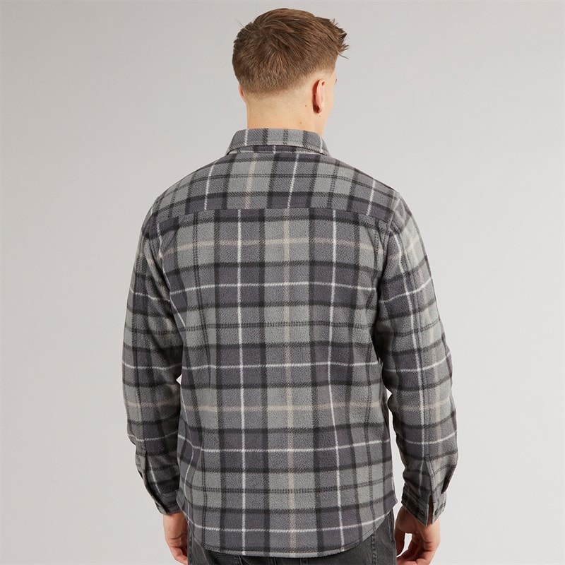 Tokyo Laundry Mens Teo Long Sleeve Shirt Charcoal - Image 2