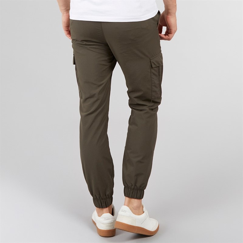 Tokyo Laundry Mens Cusick Nylon Cargo Pants Khaki - Image 2