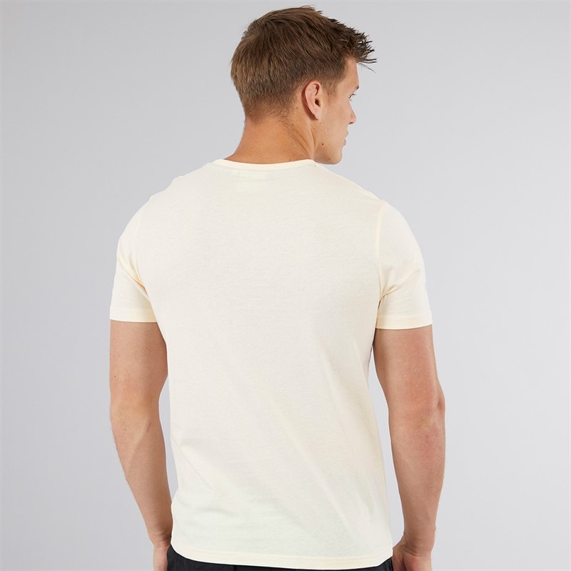 Tokyo Laundry Mens Debenham T-Shirt Cream - Image 2