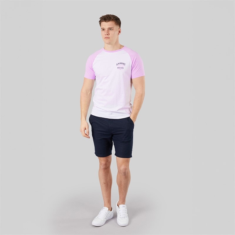 Tokyo Laundry Mens Makita T-Shirt Lilac - Image 4