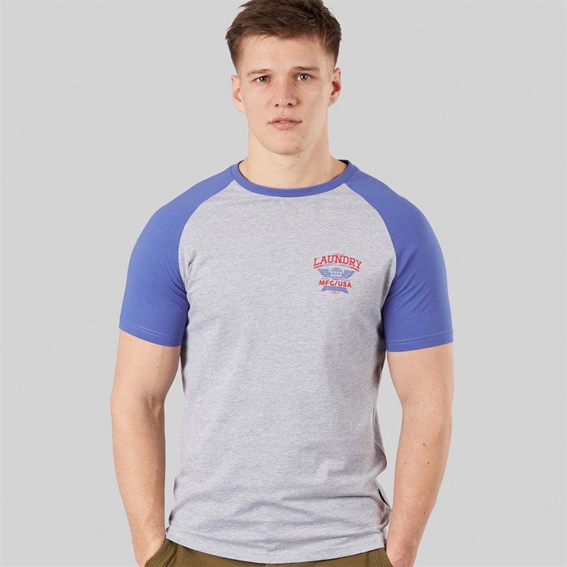 Tokyo Laundry Mens Men's Makita T-Shirt Blue - Image 2