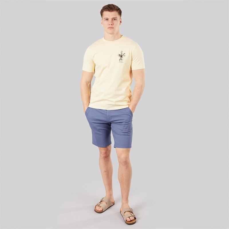 Tokyo Laundry Mens Tassos T-Shirt Sand - Image 4