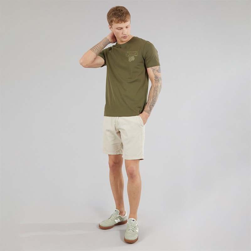 Tokyo Laundry Mens Men's Orange Juice T-Shirt Grape Leaf - Image 4