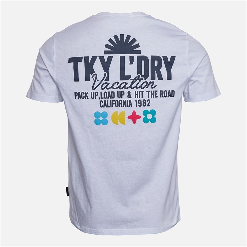 Tokyo Laundry Mens Union Three Pack Graphic T-Shirts Multi - Image 3