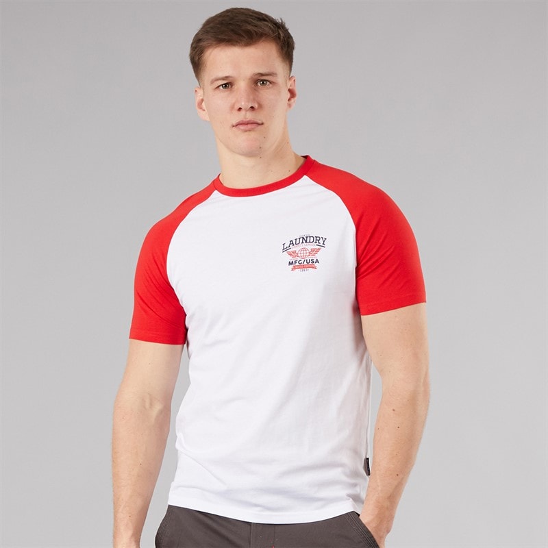 Tokyo Laundry Mens Men's Makita T-Shirt Red - Image 2