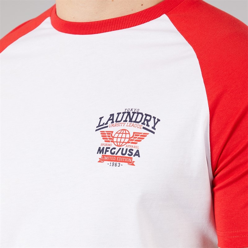 Tokyo Laundry Mens Men's Makita T-Shirt Red - Image 5