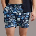 Tokyo Laundry Mens Taifa Swim Shorts Navy
