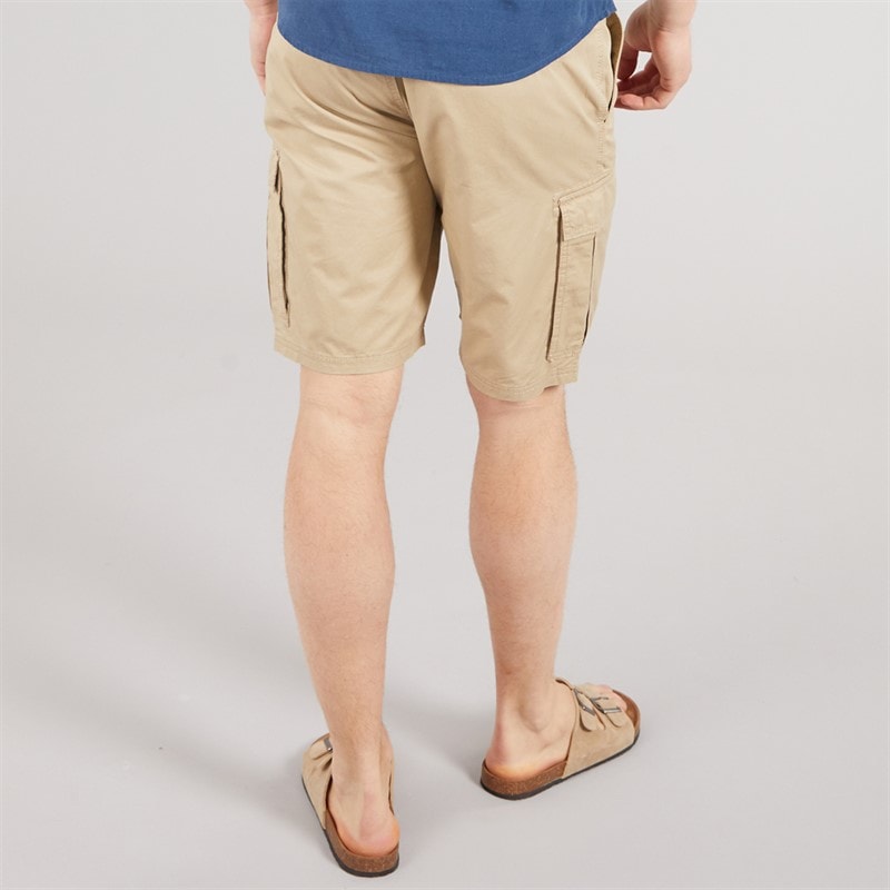 Tokyo Laundry Mens Spalding Cargo Shorts Stone - Image 2