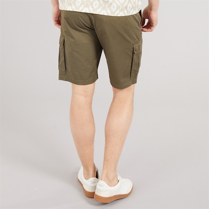 Tokyo Laundry Mens Spalding Cargo Shorts Khaki - Image 2