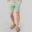 Tokyo Laundry Mens Fabrizio Linen Shorts Sage