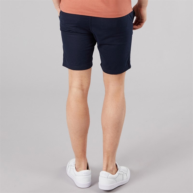 Tokyo Laundry Mens Fabrizio Linen Shorts Navy - Image 2