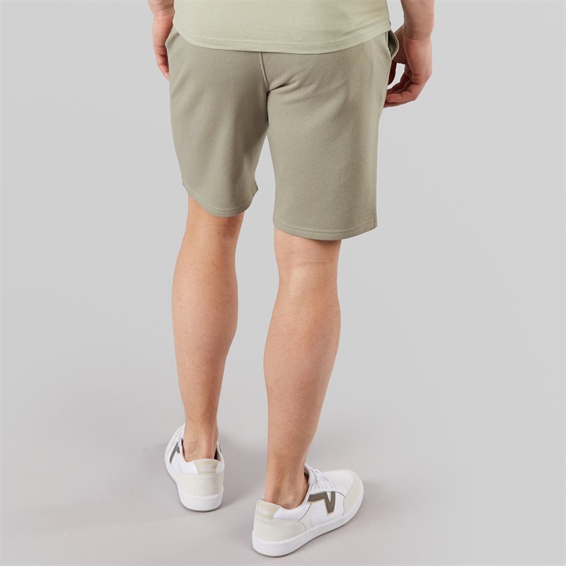 Tokyo Laundry Mens Tarun Fleece Shorts Seagrass Green - Image 2