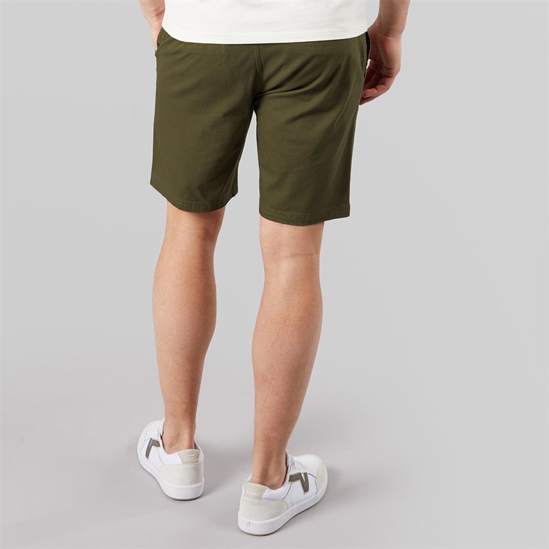 Tokyo Laundry Mens Bosta Chino Shorts Olive - Image 2