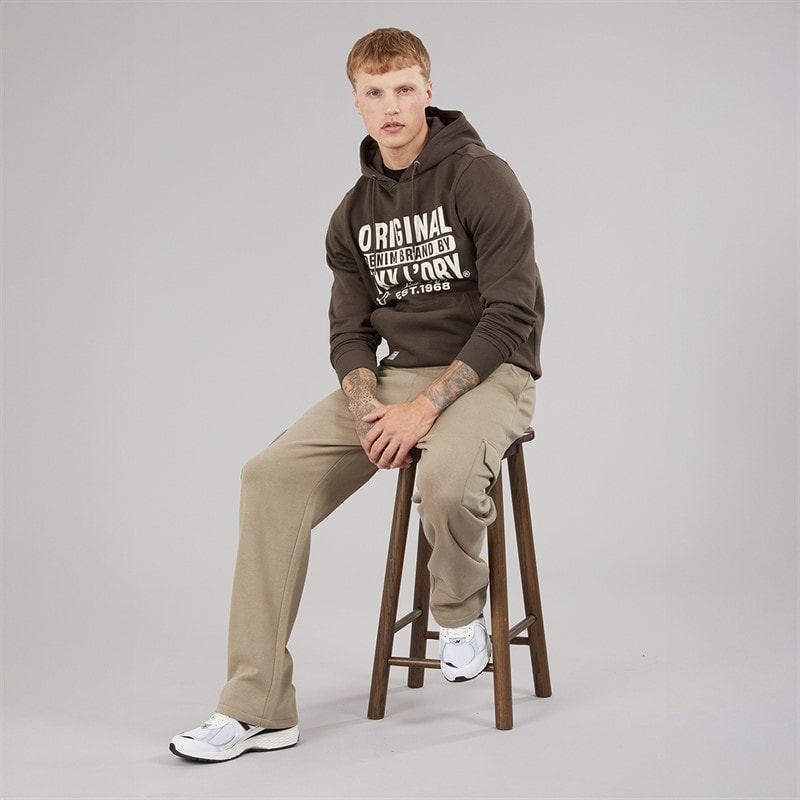 Tokyo Laundry Mens Cisse Cargo Joggers Fallen Rock - Image 3