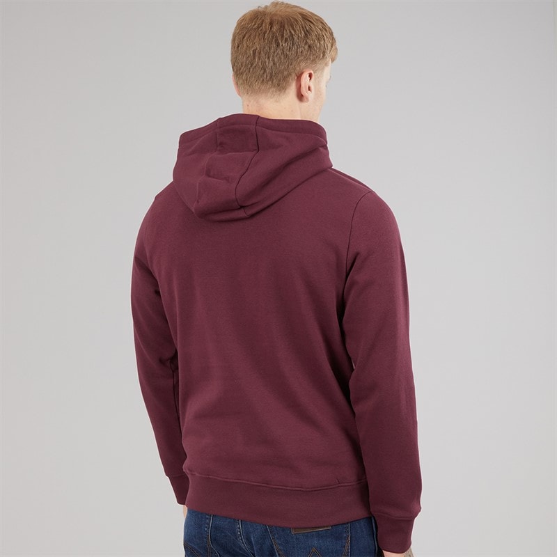 Tokyo Laundry Mens Doak Hoodie Fig - Image 2