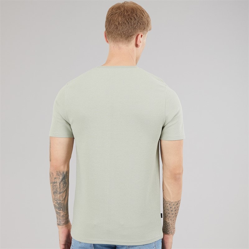 Tokyo Laundry Mens Tarot T-Shirt Seagrass - Image 2