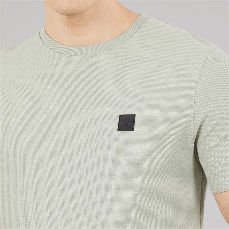 Tokyo Laundry Mens Tarot T-Shirt Seagrass - Image 3