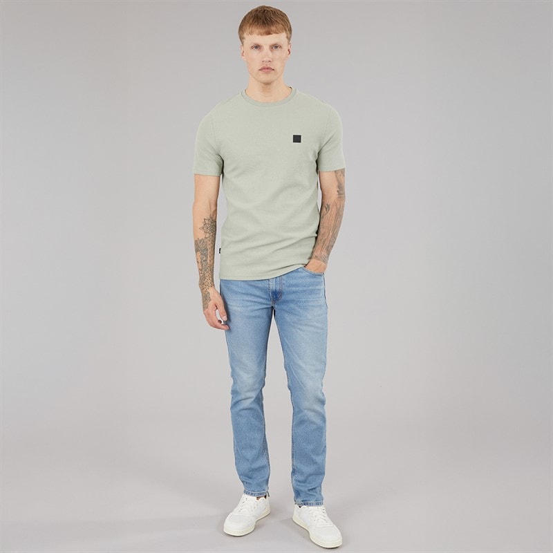 Tokyo Laundry Mens Tarot T-Shirt Seagrass - Image 4