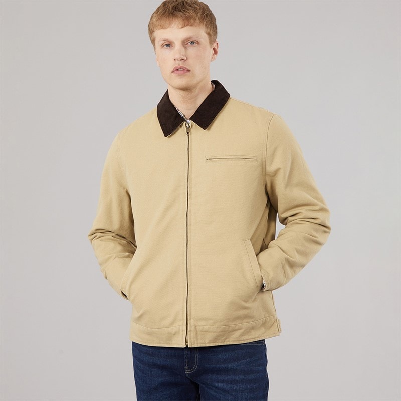 Tokyo Laundry Mens Tapko Jacket Stone - Image 5