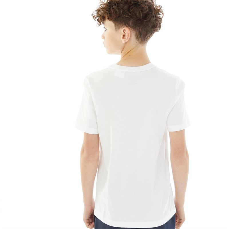 Timberland Boys Short Sleeve T-Shirt White - Image 2