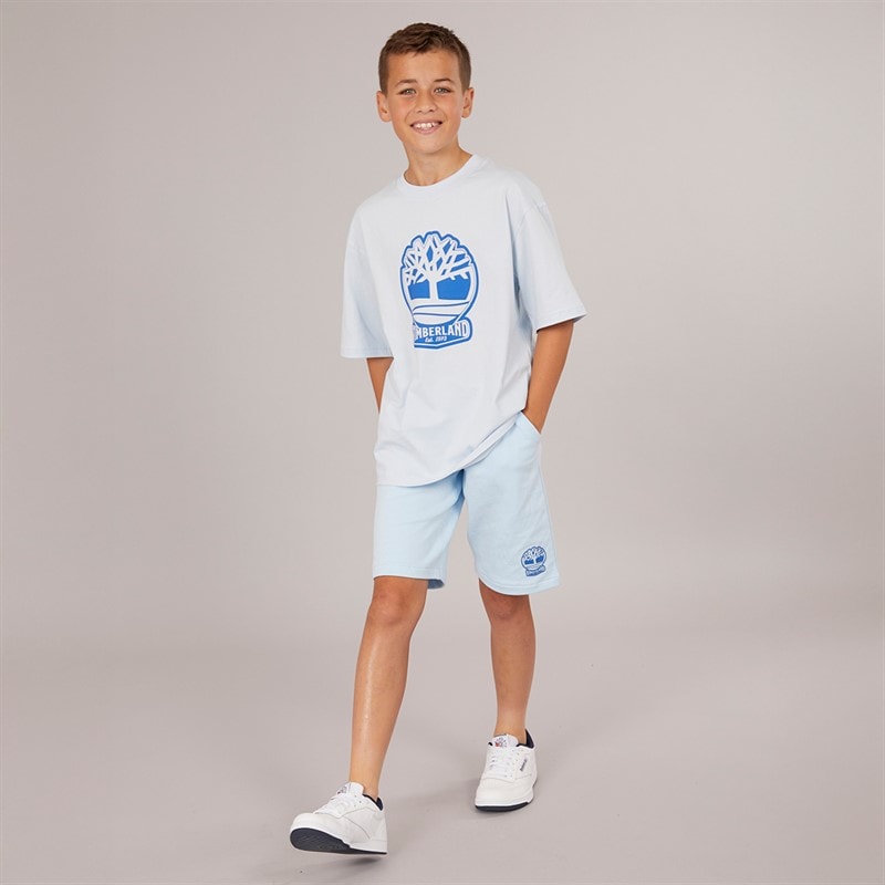 Timberland Boys Bermuda Shorts Pale Blue - Image 4