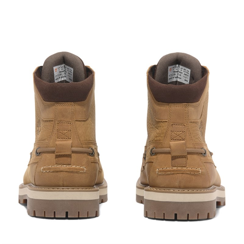 Timberland Mens Britton Road Mid Boots Wheat Full Grain - Image 3