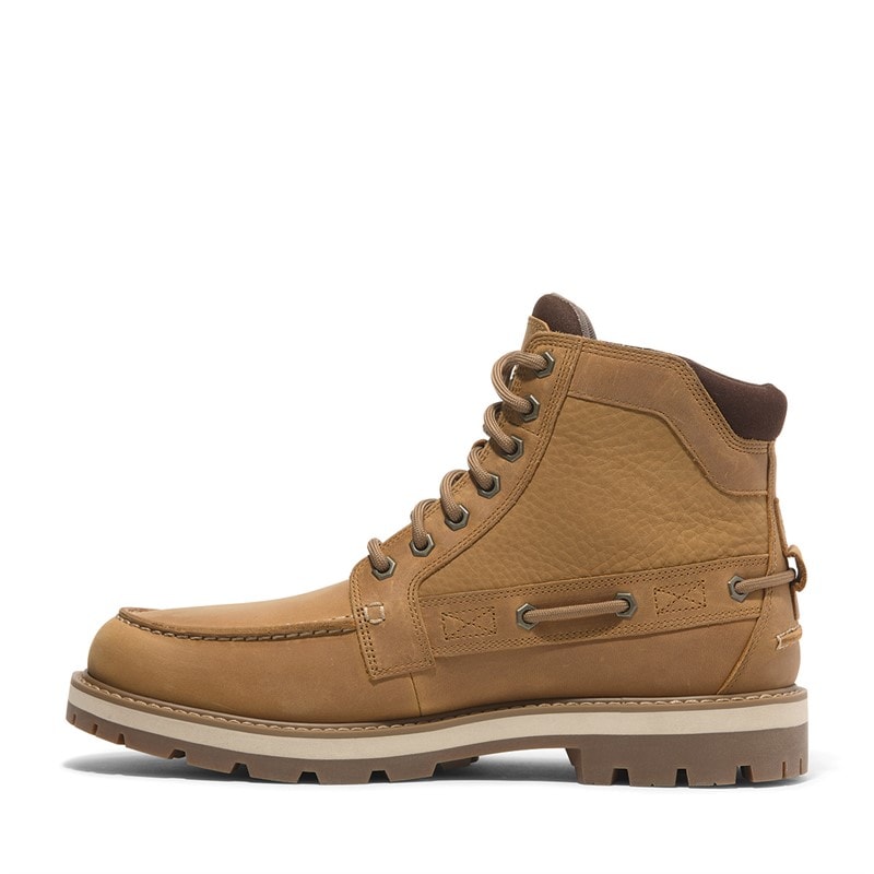 Timberland Mens Britton Road Mid Boots Wheat Full Grain - Image 5