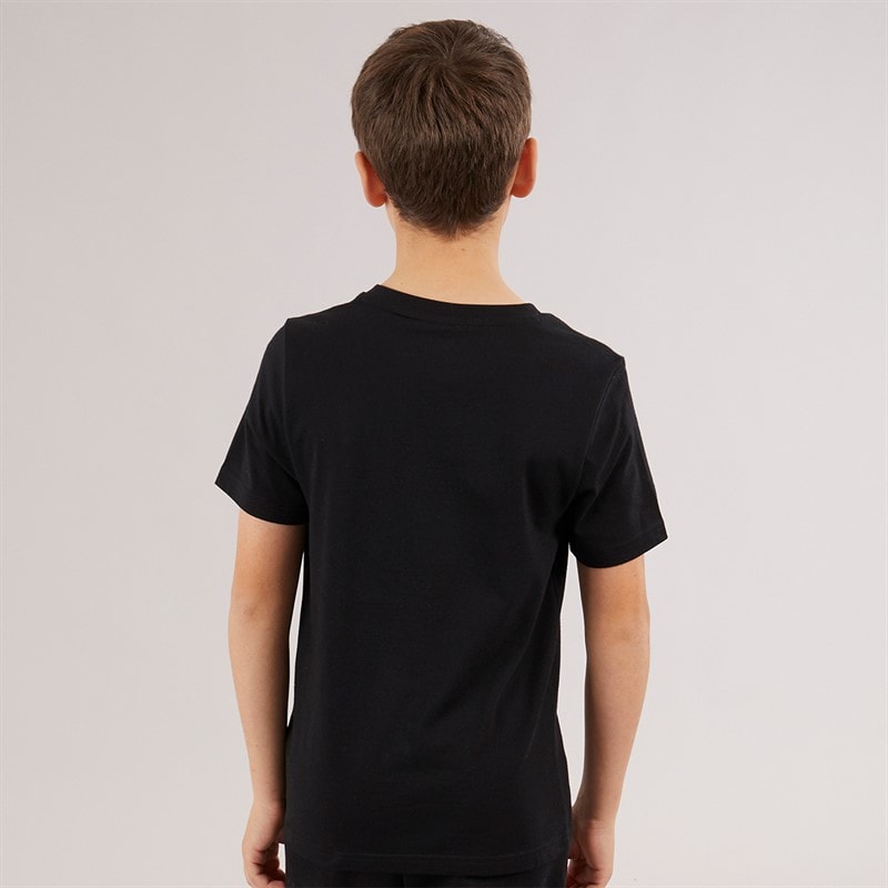 Timberland Boys Short Sleeve T-Shirt Black Black - Image 2