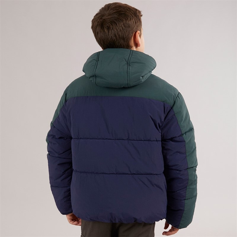Timberland Boys Puffer Jacket Dark Green - Image 2