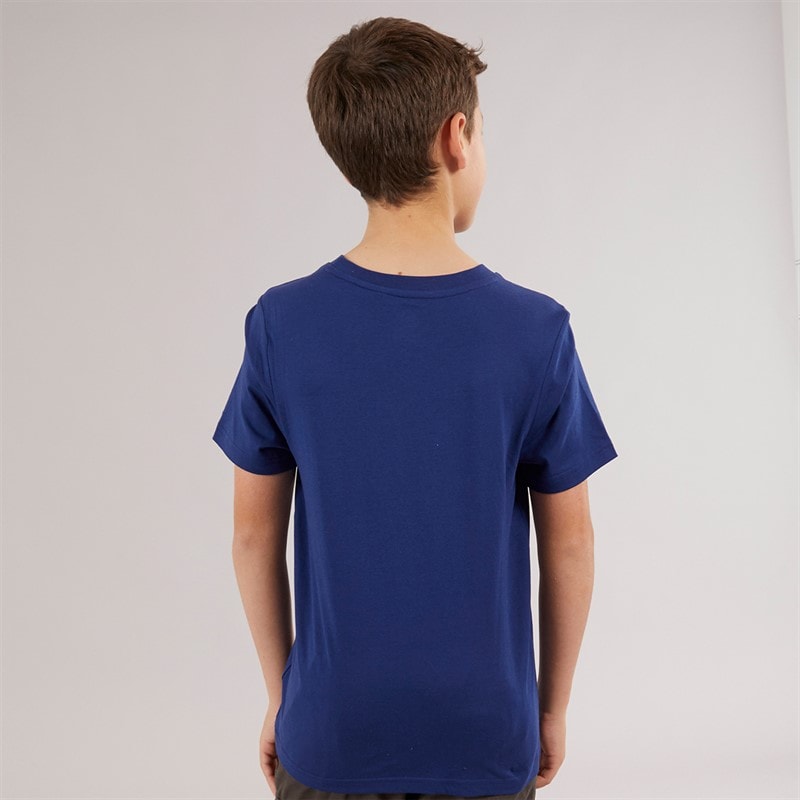 Timberland Boys Short Sleeve T-Shirt Blue - Image 2