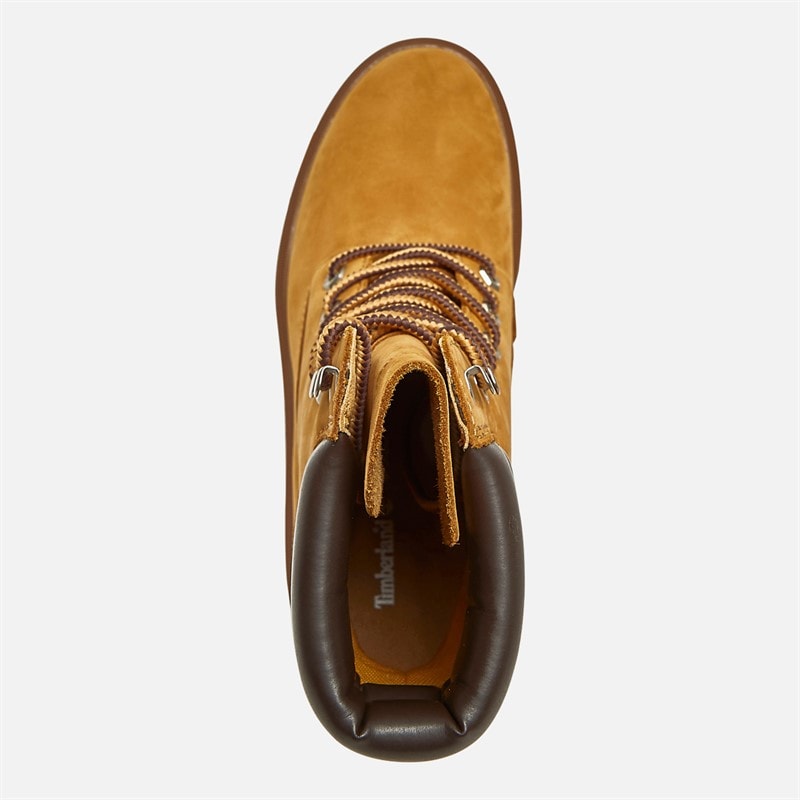 Timberland Womens Cortina Valley 6 Inch Lace Up Waterproof Boots Wheat - Image 4
