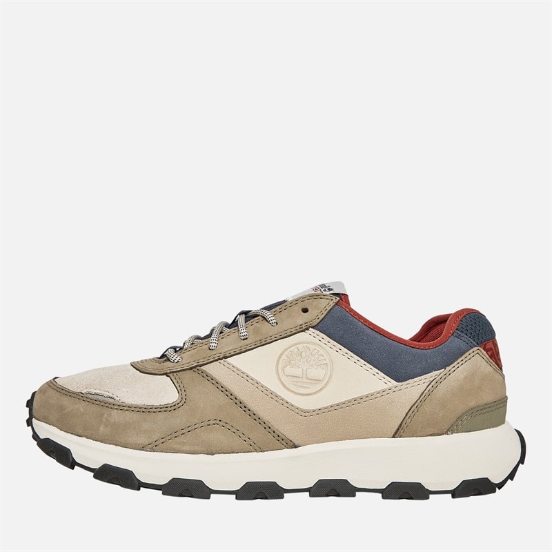 Timberland Mens Winsor Park Trainers Light Taupe - Image 2