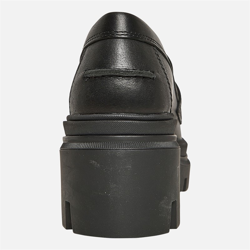 Timberland Womens Everleigh Chunky Loafers Black - Image 3