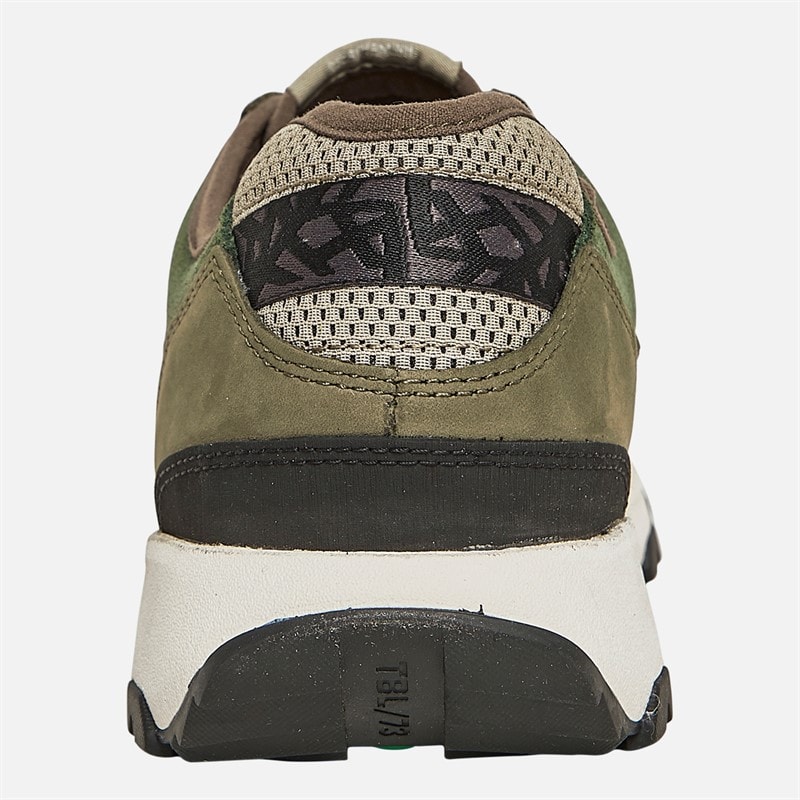 Timberland Mens Winsor Park Trainers Dark Green - Image 3