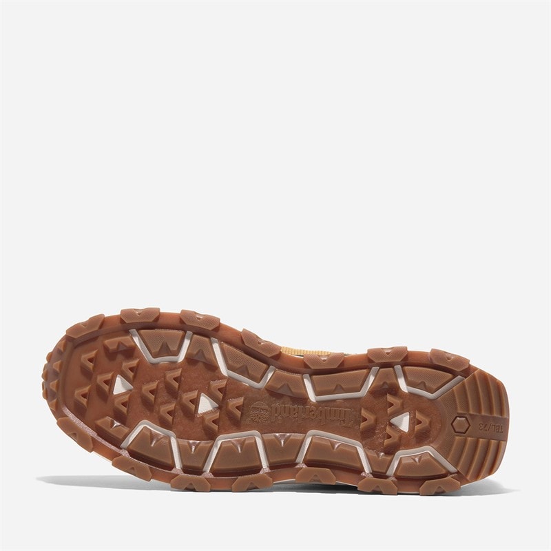 Timberland Mens Winsor Trail Waterproof Trainers Wheat Mesh - Image 2