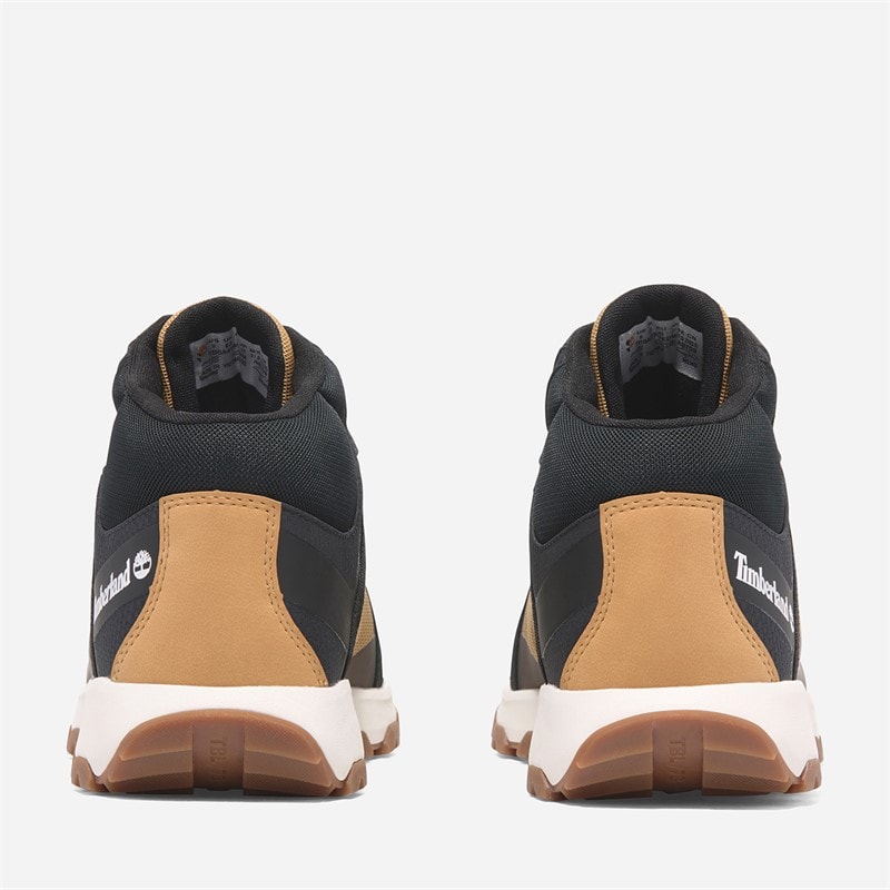 Timberland Mens Winsor Trail Waterproof Trainers Wheat Mesh - Image 3