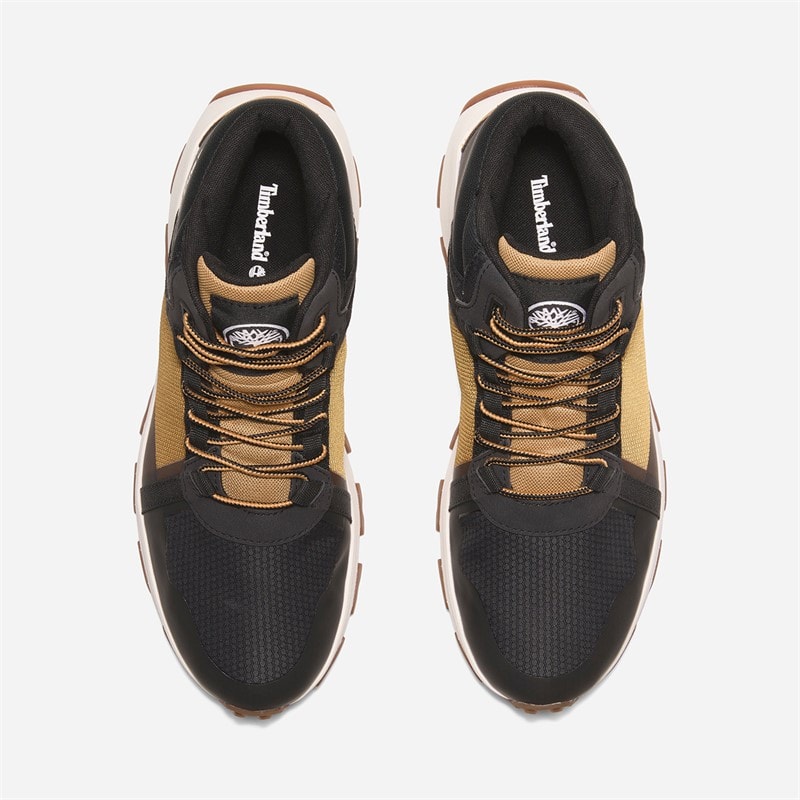 Timberland Mens Winsor Trail Waterproof Trainers Wheat Mesh - Image 4