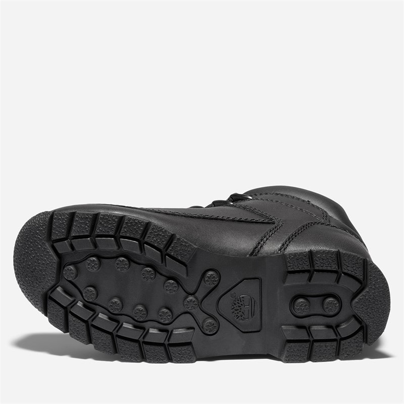Timberland Junior Euro Sprint Mid Lace Up Boots Black - Image 2