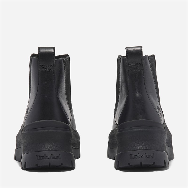 Timberland Womens Roxie Lane Chelsea Boots Black Full Grain - Image 3